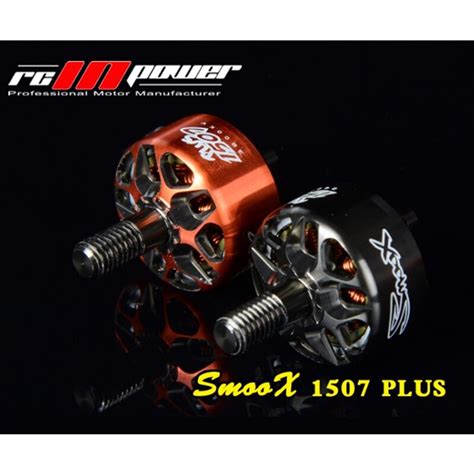 RCINPOWER SmooX PLUS 1507 4200KV 4-6S Brushless Motor ORANGE – RC Mumbai