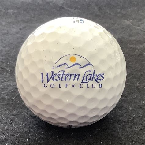 Western Lakes Golf Club — Golf Club Logo Balls