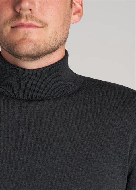 Mens Black Turtleneck Sweater