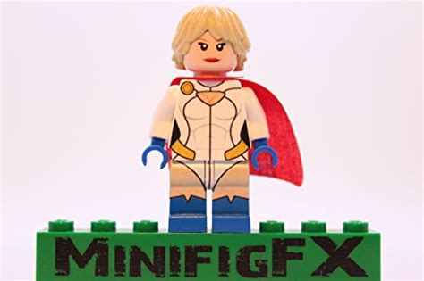 LEGO Power Girl Minifig Marvel Super Hero Karen India | Ubuy