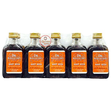 Dr. McGillicuddy's Root Beer Liqueur Miniature Shots (12 Of 50ML ...