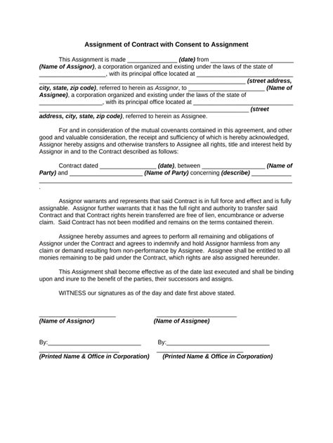 Image result for Contract Assignment Design