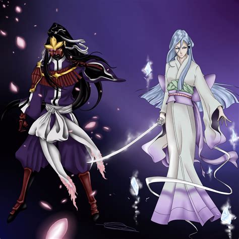 ArtStation - Senbonzakura & Sode no Shirayuki Fanart