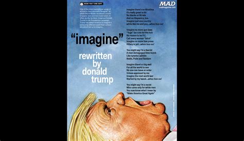 John Lennon’s “Imagine”… If It Were Rewritten by Donald Trump ...
