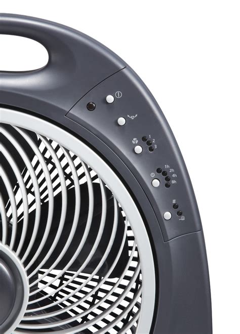 Holmes 12 Inch Blizzard Remote Control Power Fan with Rotating Grill N4 ...