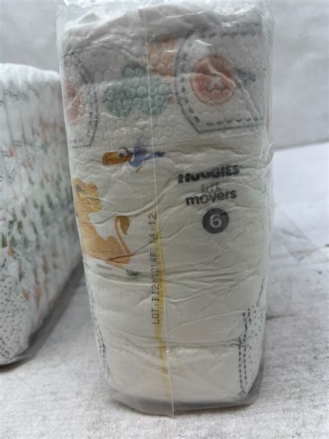 New Huggies Little Movers Lion King Diapers Size 6 44 Count (22 per bag ...