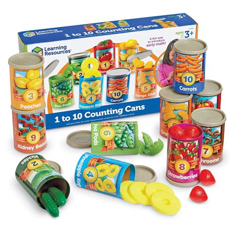 Buy Learning Resources 1 to 10 Counting Cans Online at Low Prices in ...