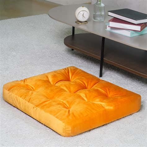 Amazon.com: LUZIQOVE Floor Pillow, Large Square Floor Cushions Seating ...