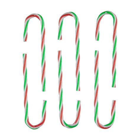 Buy Holiday Style Christmas Candy Canes Shaped Ornaments, 6 ct ...