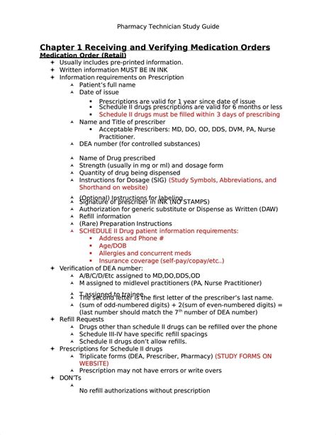 Pharmacy Technician Study Notes | NFNF3273 - Industrial Pharmacy - UKM ...