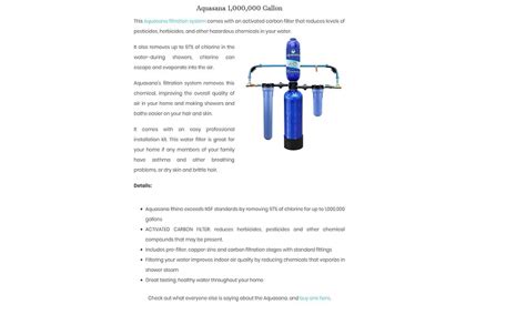 Whole House Water Filter Review Guide - App on Amazon Appstore