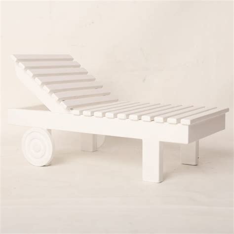 Baby Photoshoot Prop Relax Beach Bench – whiteihf