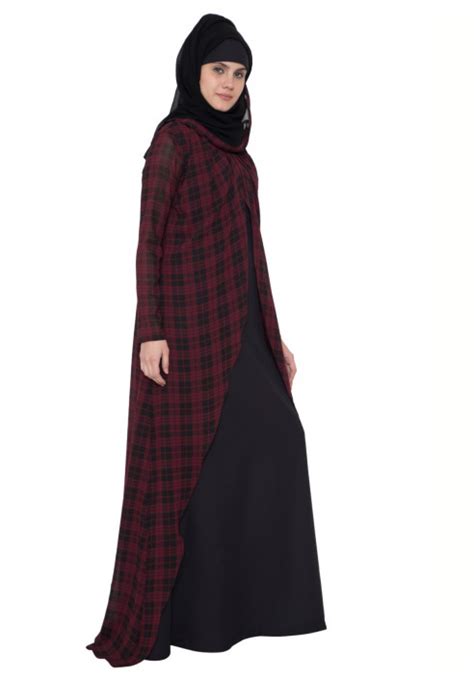 Gorgeous Dress Abaya in Double Layer | Abayas | Islamic Shop
