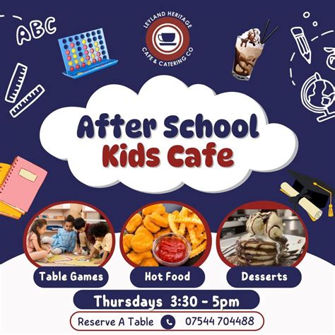 After School Kids Cafe, Leyland Heritage Cafe, 10 October 2024 ...