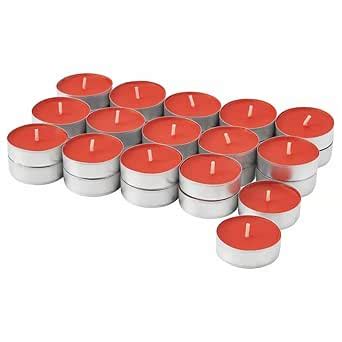 VINTERFINT Scented tealight, Gingerbread Cookies, Red, Burn Time 3.5 hr ...