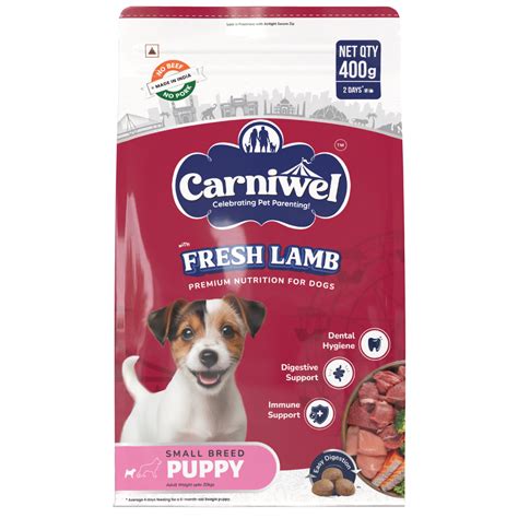 Carniwel Fresh Lamb Small Breed Puppy Dog Dry Food | Supertails