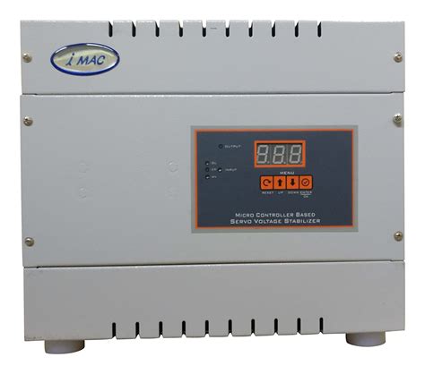 iMac Metal 4 KVA Single Phase Micro Controlled Servo Voltage Stabilizer ...
