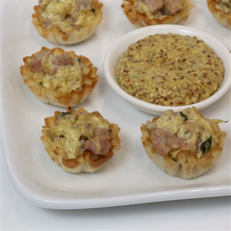 Athens Foods | » Chicken Sausage & Kraut Phyllo Bites