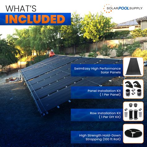 SwimEasy Maximum Performance Solar Pool Heating System DIY Kit – Solar ...