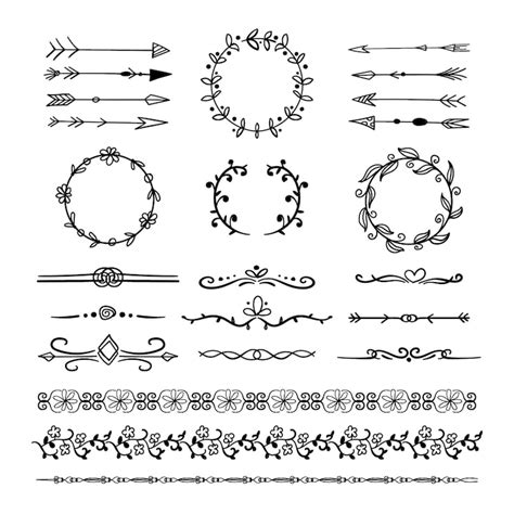 Border symbols Vectors - Download Free High-Quality Vectors from ...