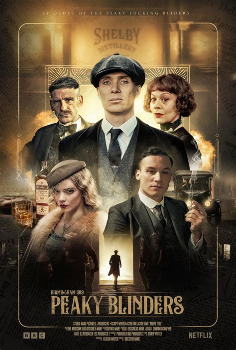 Afiche De Peaky Blinders