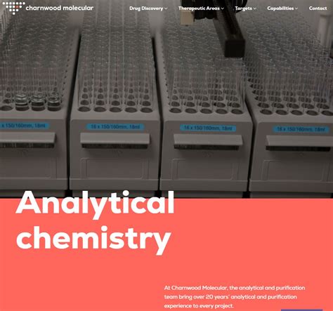 A key component of all our chemistry collaborations is the provision of high quality analytical ...