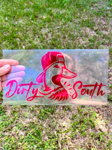 Dirty South Duck Decals, Multiple Sizes and Colors - Etsy