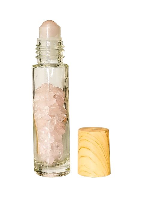 Get Rose Quartz Roller Bottle at ₹ 499 | LBB Shop
