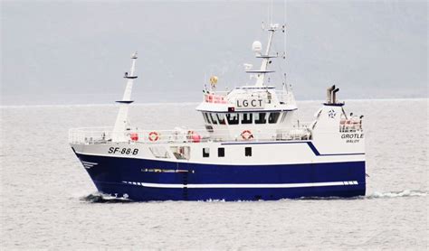 GROTLE, Fishing Vessel - Details and current position - IMO 9691838 ...
