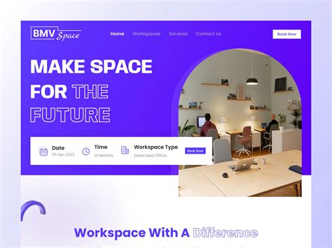 Co-Working Space Website Portfolio | BMV System Integration