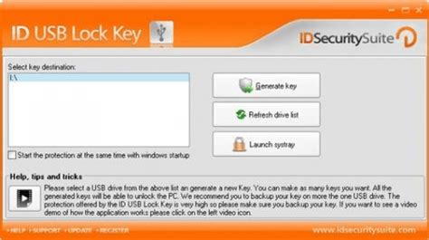 ID USB Lock Key 1.2 Download (Free trial) - Admin.exe