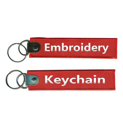 Embroidery Key Tag,Keychain