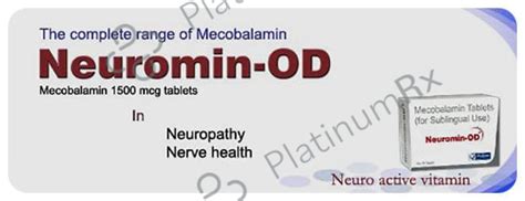 Neuromin OD 1500mcg Tablet 10s: View Uses, Side Effects, Price and ...