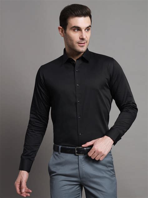 Classic Black Shirt For Men – D Land