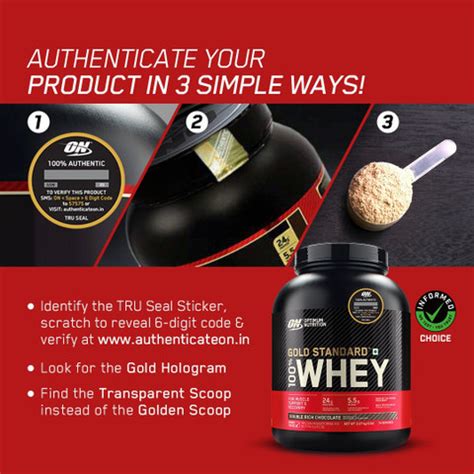 Optimum Nutrition (ON) Gold Standard 100% Whey Protein Powder - Primary ...