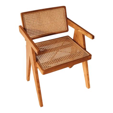 Dericia 6 Seater Dining Table Set With Rattan Chairs – Nismaaya Decor