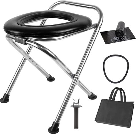 Odree Upgraded Stainless Steel Portable Toilet with India | Ubuy