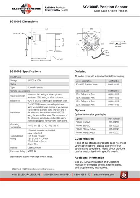 Image result for Linear Position Sensor Types