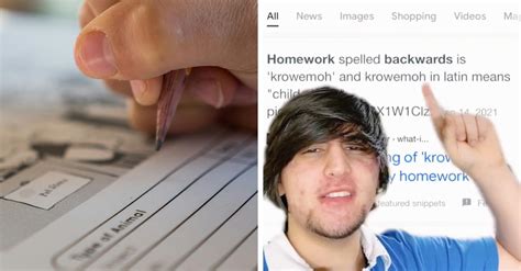 Image result for Homework Backwards