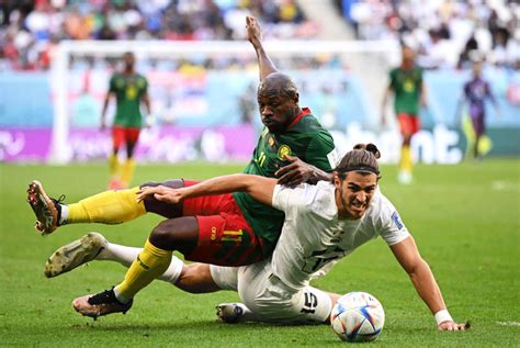 FIFA WC PIX: Inspired Cameroon rally to draw with Serbia - Rediff Sports