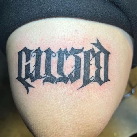 🔥🔥 Ambigram Tattoo Guide: +15 tattoos for your inspiration!