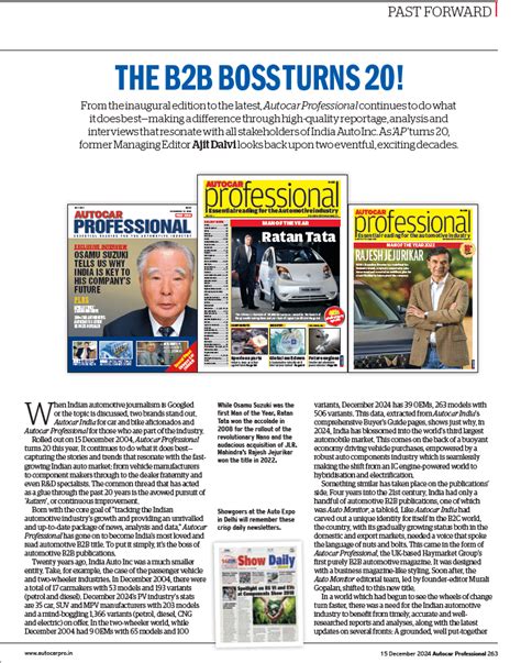 Autocar Professional’s 2024 anniversary edition is out! | Autocar ...