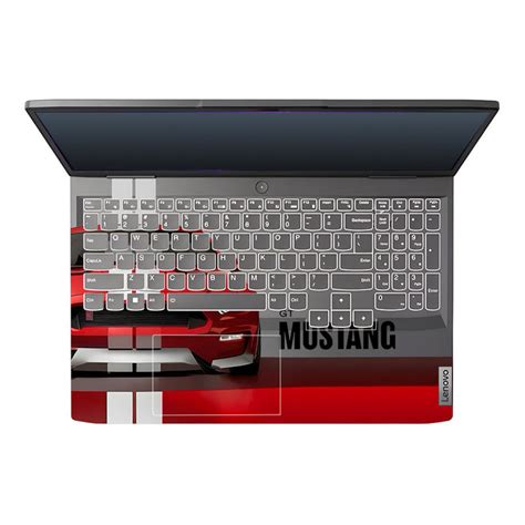 Transparent Mustang Power Lenovo LOQ 2023 15IRH8, 15APH8 Laptop Skin
