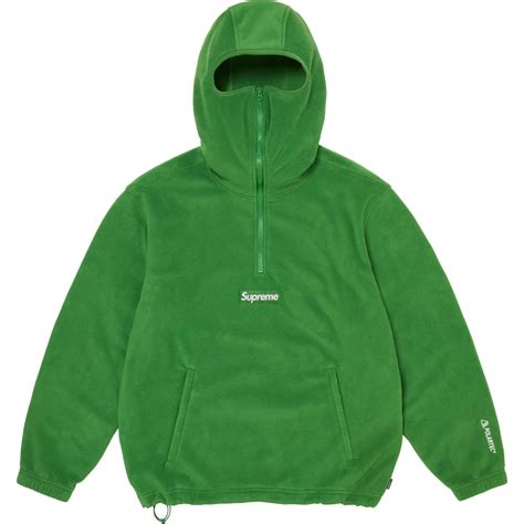 Polartec® Facemask Half Zip Hooded Sweatshirt | Supreme 24fw
