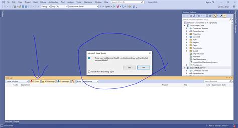 Image result for Visual Studio Error List