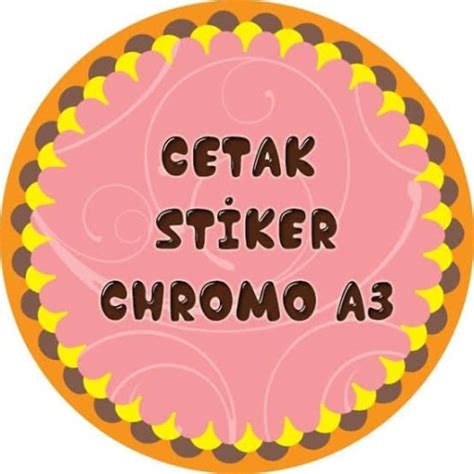 Jual cetak sticker chromo A3 Print & Cut satuan - Jakarta Utara - Dunia ...