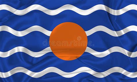 Silk West Indies Federation Flag Stock Illustration - Illustration of ...