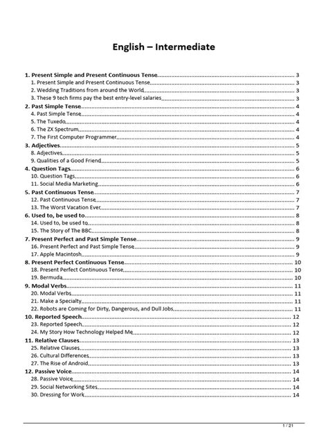 Image result for English Lessons for Intermediate Students PDF