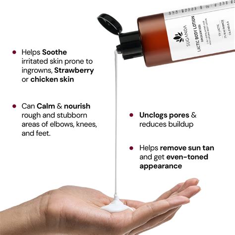Lactic body lotion - Moisturizes & Gently Exfoliates Skin ...