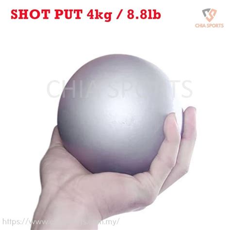 Shot Put Lontar Peluru 4kg Steel Metal Ball Athletics Shot Puts Ball ...